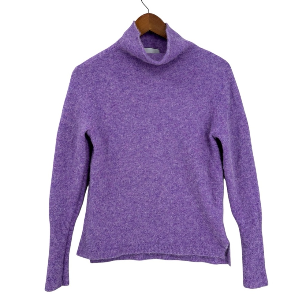 SECOND FEMALE Sweater Alpaca Wool Blend Jumper Purple